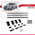 Volvo V70 III 2008-2016 Arası ile Uyumlu BASIC Model Ara Atkı Tavan Barı Gri 2 Adet