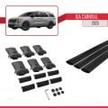Kia Carnival 2025 ve Sonrası ile Uyumlu FLY Model Ara Atkı Tavan Barı Siyah 3 Adet
