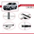 Ssangyong Rexton (Y290) 2012-2017 Arası ile Uyumlu BASIC Model Ara Atkı Tavan Barı Gri 3 Adet