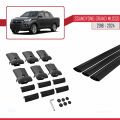 Ssangyong Grand Musso 2018 ve Sonrası ile Uyumlu FLY Model Ara Atkı Tavan Barı Siyah 3 Adet