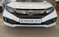 Honda Civic Fc5 2019-2021 Uyumlu Yedek Parça Ön Sis Kaşı Kaplaması Karbon (Makyajlı Kasa)