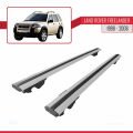 Land Rover Freelander (L314) 1998-2006 Arası ile Uyumlu HOOK Model Ara Atkı Tavan Barı Gri 2 Adet