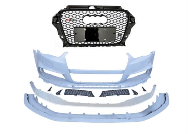 Audi A3 Sedan 2013-2016 Rs3 Full Ön Tampon ve Panjur Seti