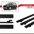 Ssangyong Kyron 2005-2014 Arası ile Uyumlu BASIC Model Ara Atkı Tavan Barı Siyah 3 Adet