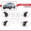 Lincoln Nautilus 2019-2023 Arası ile Uyumlu ACE-2 Model Ara Atkı Tavan Barı Gri 2 Adet