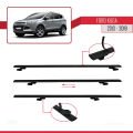 Ford Kuga 2 (C520) 2013-2019 Arası ile Uyumlu BASIC Model Ara Atkı Tavan Barı Siyah 2 Adet