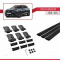 Cupra Formentor 2020 ve Sonrası ile Uyumlu FLY Model Ara Atkı Tavan Barı Siyah 3 Adet