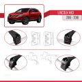 Lincoln MKX 2016-2018 Arası ile Uyumlu ACE-2 Model Ara Atkı Tavan Barı Siyah 2 Adet