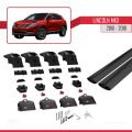 Lincoln MKX 2016-2018 Arası ile Uyumlu ACE-2 Model Ara Atkı Tavan Barı Siyah 2 Adet