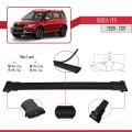 Skoda Yeti 2009-2017 Arası ile Uyumlu FLY Model Ara Atkı Tavan Barı Siyah 3 Adet