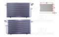 Audi 100 C4 2.4 1991-1994 / A6 1.8 2.5 TDI 1994-1997 Klima Radyatörü (600x370x16 mm)