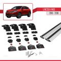 Lincoln MKX 2016-2018 Arası ile Uyumlu ACE-2 Model Ara Atkı Tavan Barı Gri 2 Adet