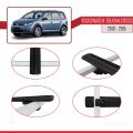 Volkswagen Touran Cross Post-Facelift 2010-2015 Arası ile Uyumlu BASIC Model Ara Atkı Tavan Barı Siyah 2 Adet