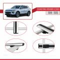 Ssangyong Korando 4 (C300) 2019 ve Sonrası ile Uyumlu BASIC Model Ara Atkı Tavan Barı Gri 3 Adet