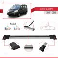 Citroen Jumpy 2 (G9) 2007-2016 Arası ile Uyumlu FLY Model Ara Atkı Tavan Barı Gri 3 Adet