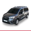 Opel Combo E Life 2019-2022 Arası ile Uyumlu ACE-1 Ara Atkı Tavan Barı Siyah 3 Adet