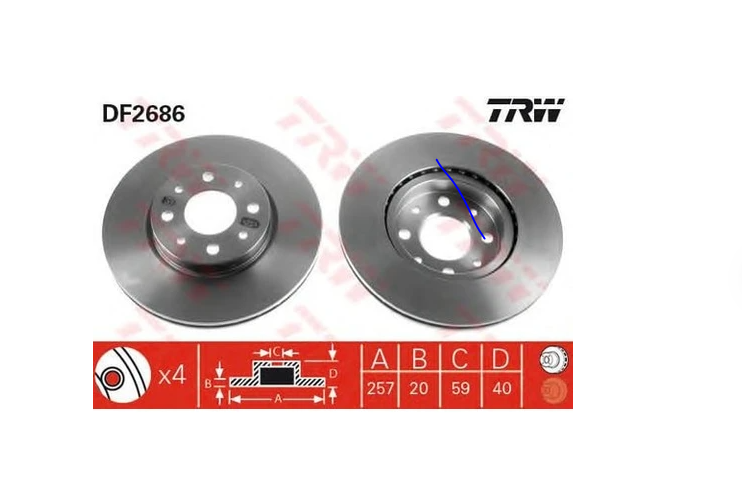 Fiat Albea 2002 ve Sonrası Ön Fren Disk Takımı