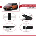 Volkswagen Touran Cross Pre-Facelift 2007-2010 Arası ile Uyumlu BASIC Model Ara Atkı Tavan Barı Siyah 2 Adet