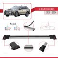 Subaru Outback 2020-2024 Arası ile Uyumlu FLY Model Ara Atkı Tavan Barı Gri 3 Adet