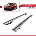 Kia Sportage 3 (SL) 2010-2015 Arası ile Uyumlu HOOK Model Ara Atkı Tavan Barı Gri 2 Adet