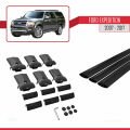 Ford Expedition 2007-2017 Arası ile Uyumlu FLY Model Ara Atkı Tavan Barı Siyah 3 Adet