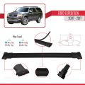Ford Expedition 2007-2017 Arası ile Uyumlu FLY Model Ara Atkı Tavan Barı Siyah 3 Adet