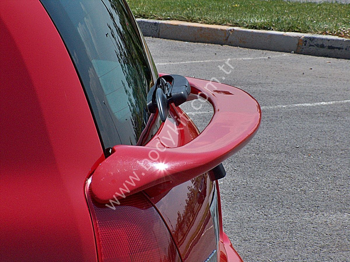Renault Clio 2 Uyumlu Yedek Parça Cam Altı Spoiler