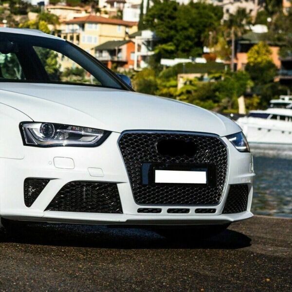 Audi A4 2012-2015 Siyah RS4 Stil Ön Panjur