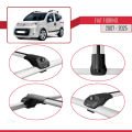 Fiat Fiorino 3 2008 ve Sonrası ile Uyumlu ACE-1 Ara Atkı Tavan Barı Gri 4 Adet