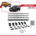 Dacia Duster 2 (HM) 2018-2024 Arası ile Uyumlu BASIC Model Ara Atkı Tavan Barı Gri 3 Adet