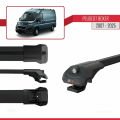 Peugeot Boxer 2 2007 ve Sonrası ile Uyumlu ACE-1 Ara Atkı Tavan Barı Siyah 3 Adet