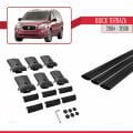 Buick Terraza CXL 2004-2008 Arası ile Uyumlu FLY Model Ara Atkı Tavan Barı Siyah 3 Adet