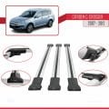 Citroen C-Crosser 2007-2012 Arası ile Uyumlu FLY Model Ara Atkı Tavan Barı Gri 3 Adet