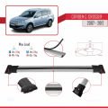 Citroen C-Crosser 2007-2012 Arası ile Uyumlu FLY Model Ara Atkı Tavan Barı Gri 3 Adet