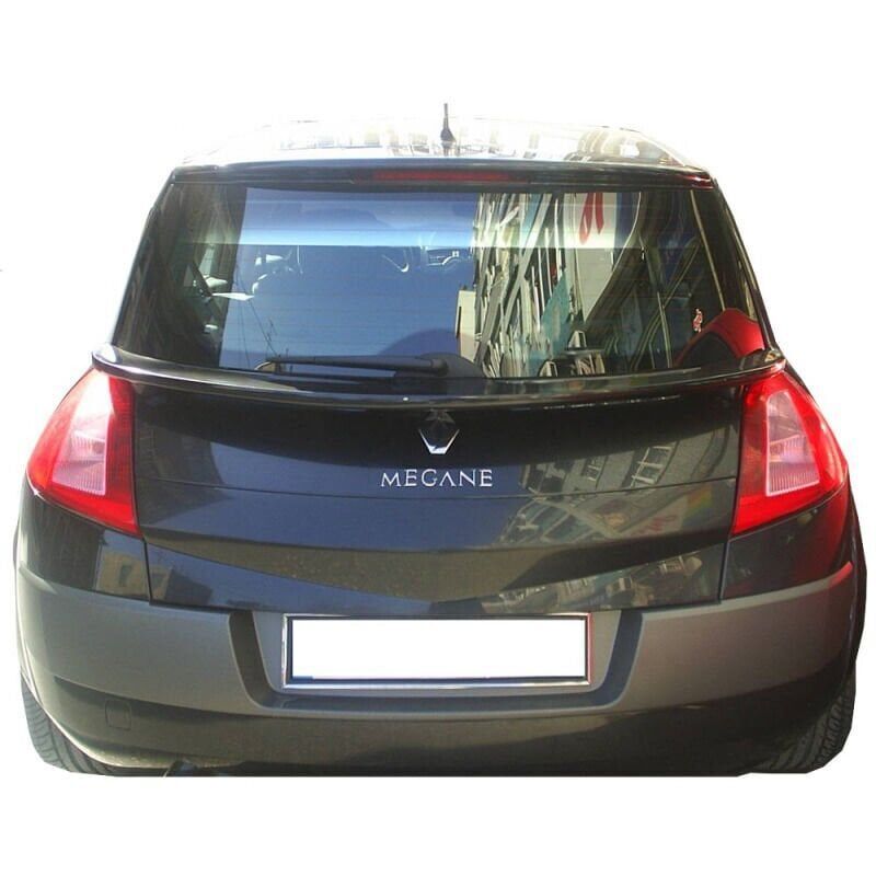 Renault Megane 2 HB Uyumlu Yedek Parça Cam Altı Spoiler Boyasız