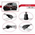 Fiat Doblo 2 2010-2022 Arası ile Uyumlu ACE-1 Ara Atkı Tavan Barı Gri 4 Adet