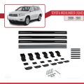 Toyota Highlander (XU40) 2008-2013 Arası ile Uyumlu BASIC Model Ara Atkı Tavan Barı Siyah 3 Adet