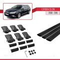 Citroen C5 II Tourer 2008-2018 Arası ile Uyumlu FLY Model Ara Atkı Tavan Barı Siyah 3 Adet