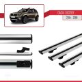 Dacia Duster (HS) Post-Facelift 2014-2017 Arası ile Uyumlu BASIC Model Ara Atkı Tavan Barı Gri 3 Adet