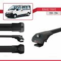Renault Trafic 2 (X83) 2001-2014 Arası ile Uyumlu ACE-1 Ara Atkı Tavan Barı Siyah 2 Adet