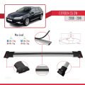 Citroen C5 II Tourer 2008-2018 Arası ile Uyumlu FLY Model Ara Atkı Tavan Barı Gri 3 Adet