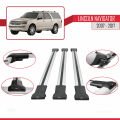 Lincoln Navigator 2007-2017 Arası ile Uyumlu FLY Model Ara Atkı Tavan Barı Gri 3 Adet