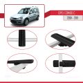 Opel Combo C 2001-2011 Arası ile Uyumlu BASIC Model Ara Atkı Tavan Barı Siyah 2 Adet