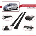Toyota Corolla Verso 2 (AR10) 2004-2010 Arası ile Uyumlu FLY Model Ara Atkı Tavan Barı Siyah 2 Adet