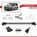 Citroen Berlingo 3 (K9) 2019-2022 Arası ile Uyumlu FLY Model Ara Atkı Tavan Barı Gri 3 Adet