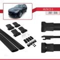Mazda CX-5 I (KE) 2012-2016 Arası ile Uyumlu FLY Model Ara Atkı Tavan Barı Siyah 2 Adet