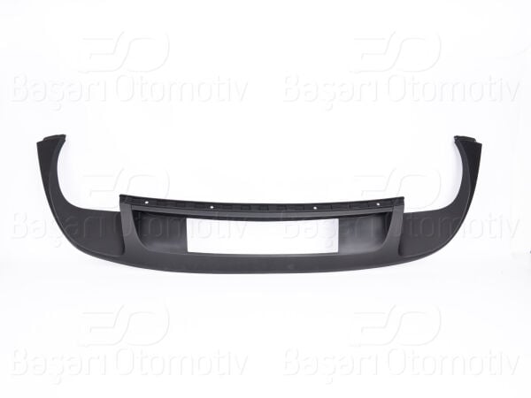 Volkswagen Touareg 2007-2010 Arka Tampon Spoyleri Siyah
