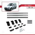 Opel Combo C 2001-2011 Arası ile Uyumlu BASIC Model Ara Atkı Tavan Barı Gri 2 Adet