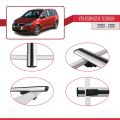 Volkswagen Touran (1T) Pre-Facelift 2003-2010 Arası ile Uyumlu BASIC Model Ara Atkı Tavan Barı Gri 2 Adet