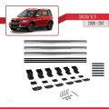 Skoda Yeti 2009-2017 Arası  ile Uyumlu BASIC Model Ara Atkı Tavan Barı Gri 3 Adet